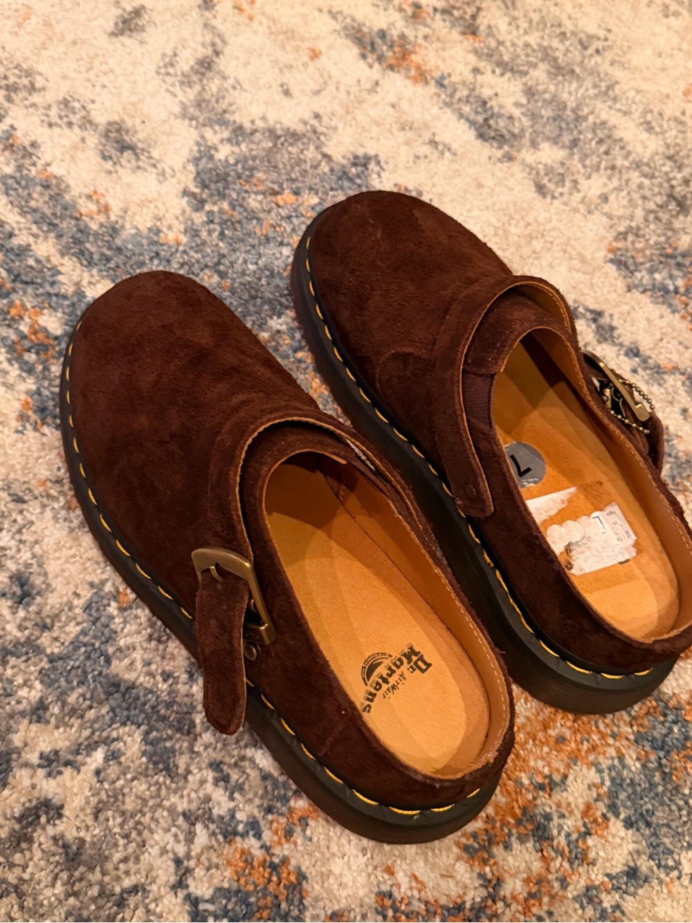 Dr. Martens Isham Desert Oasis Suede Mules - Picture 4 of 6